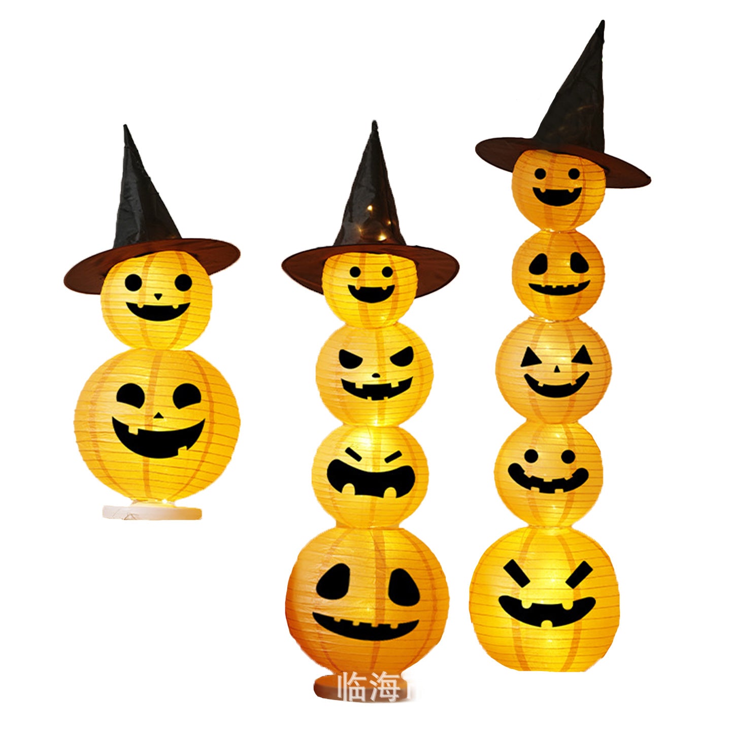 Halloween Decorations, Festival Supplies, Glowing Small Pumpkin Lanterns, Night Lights, Atmosphere Layout Props, Decorative Lanterns, Ornaments