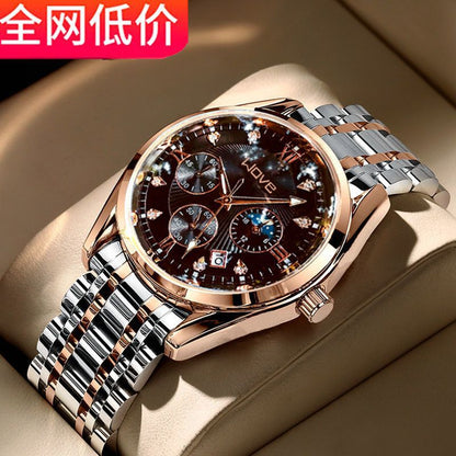 Automatic Movement Handsome Watch Men&amp;#039;s Waterproof Luminous Fashion